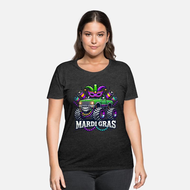 Mardi Gras Monster Truck Design