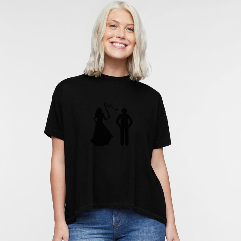 Marriage, Bride with whip & Groom