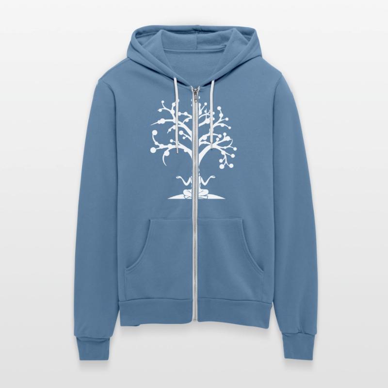 Meditation Under Tree Forest Trance Woman Relax