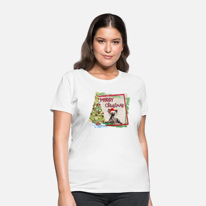 MERRY CHIRSTMAS CRESTED TREE