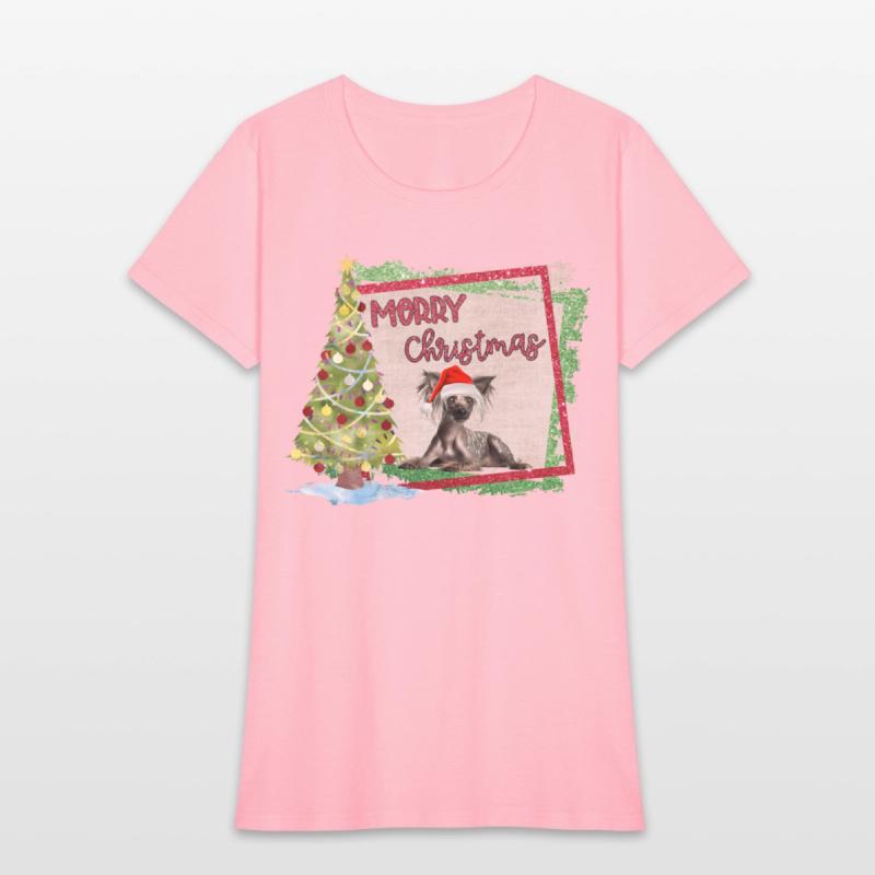 MERRY CHIRSTMAS CRESTED TREE