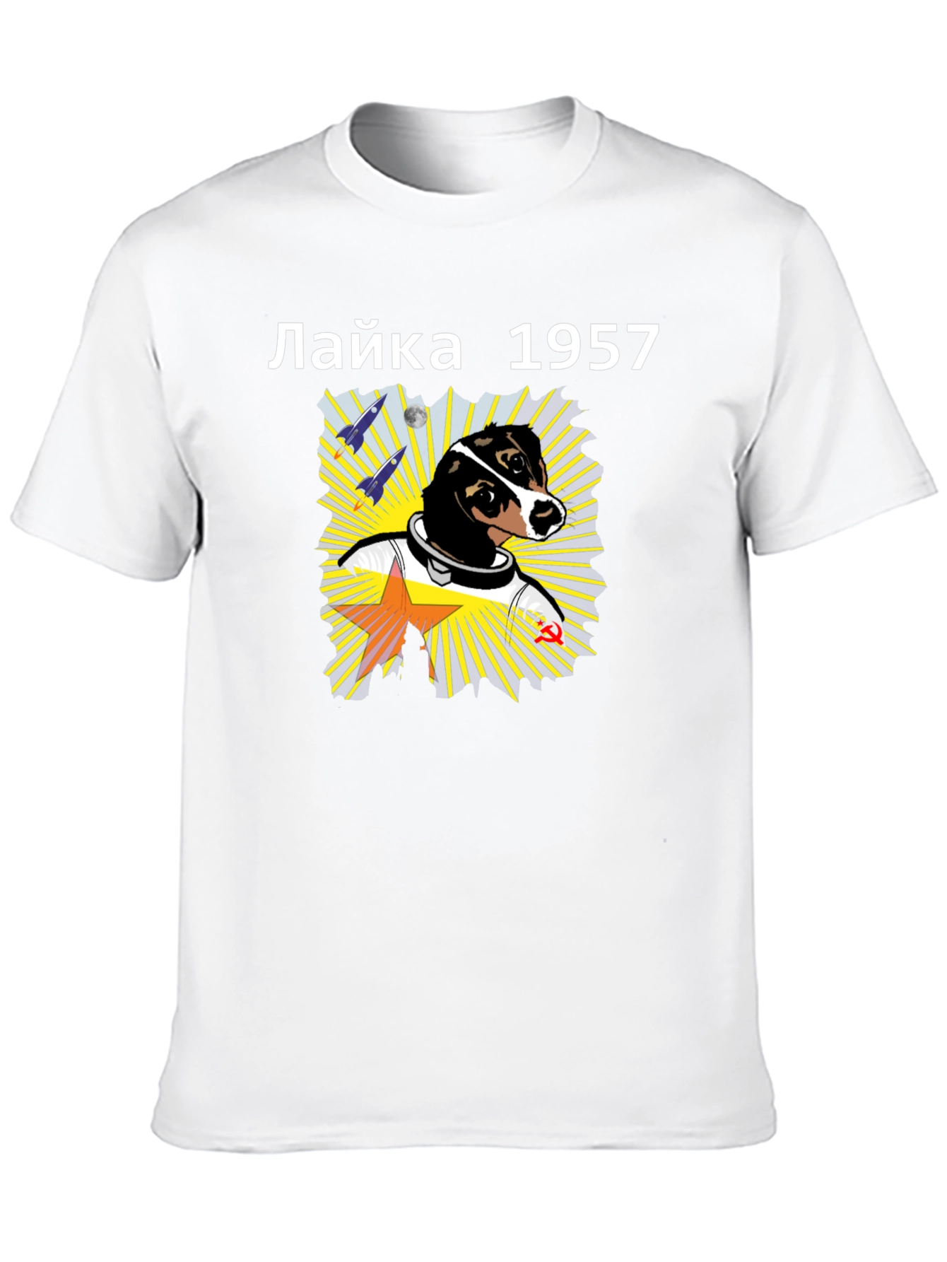 Laika 1957 Space Dog T-Shirt