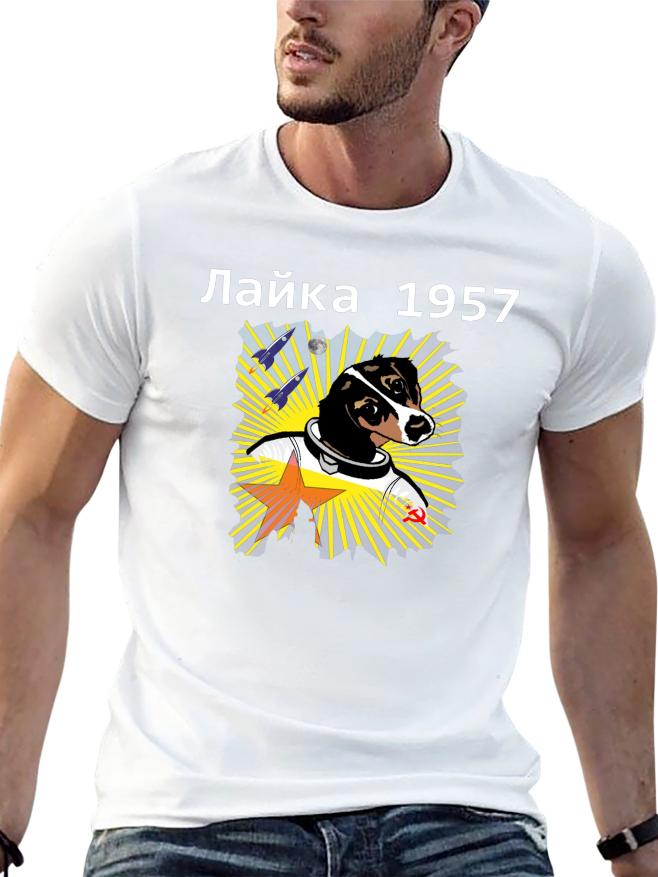 Laika 1957 Space Dog T-Shirt