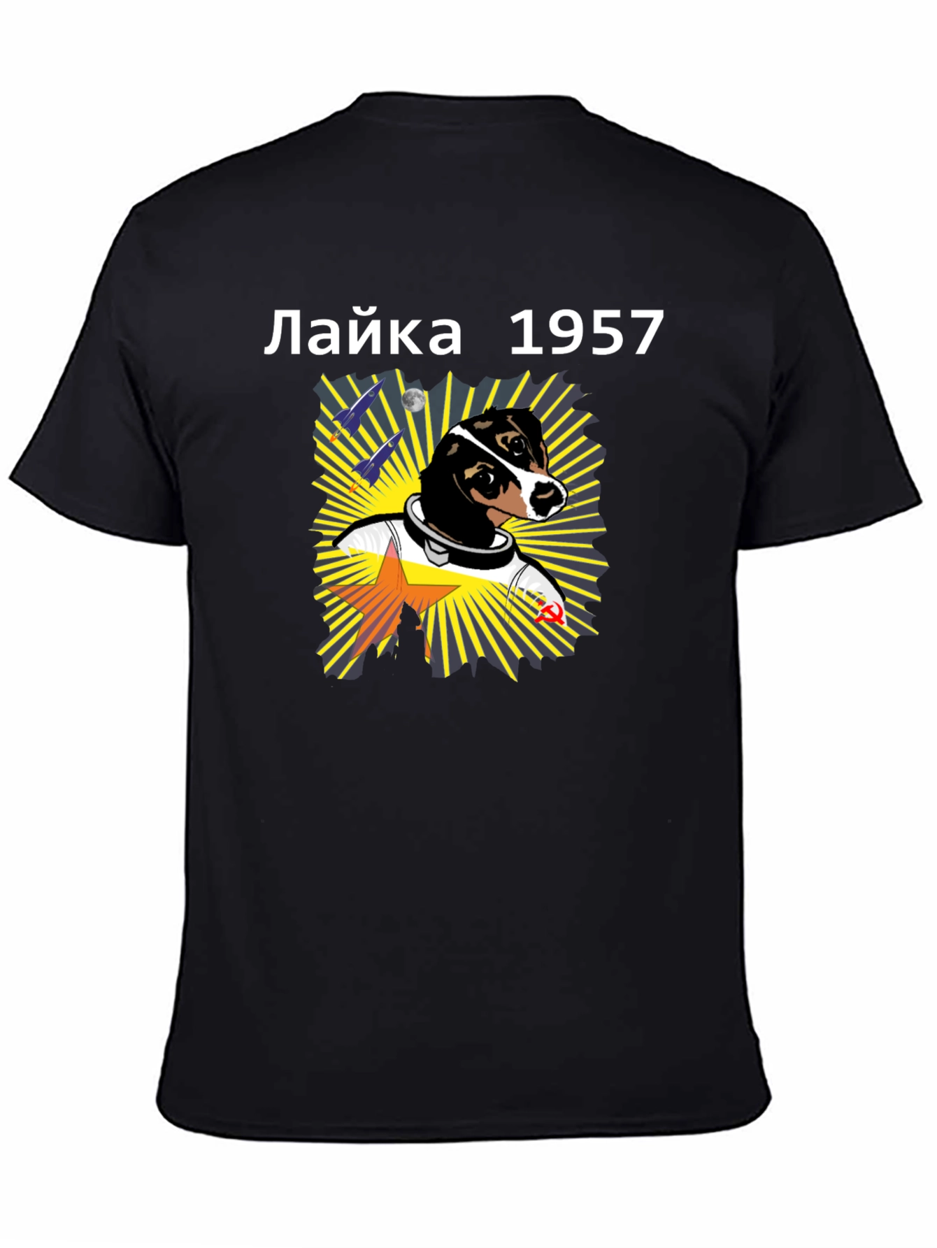Laika 1957 Space Dog T-Shirt