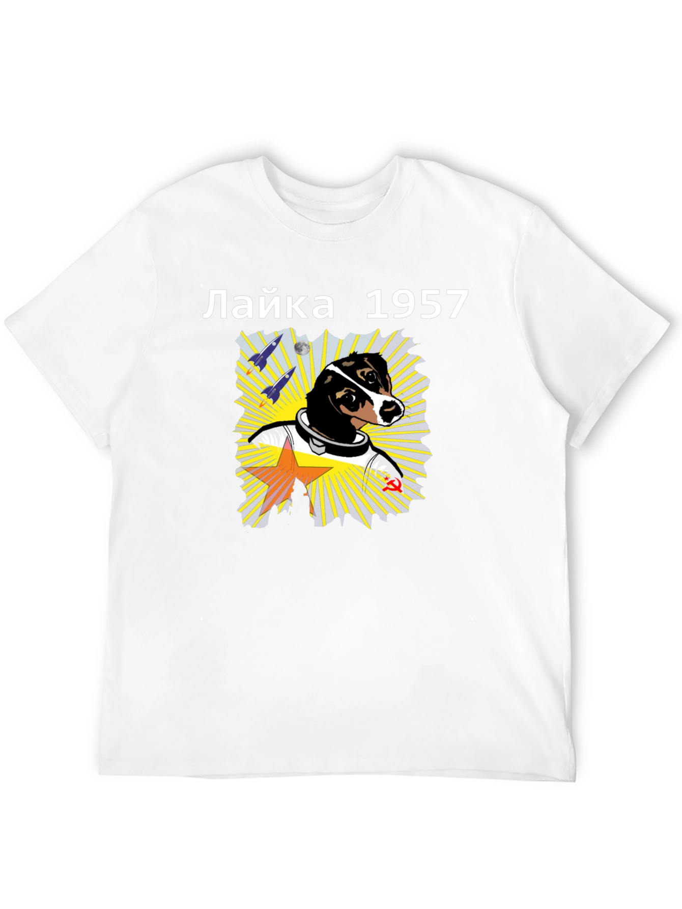 Laika 1957 Space Dog T-Shirt