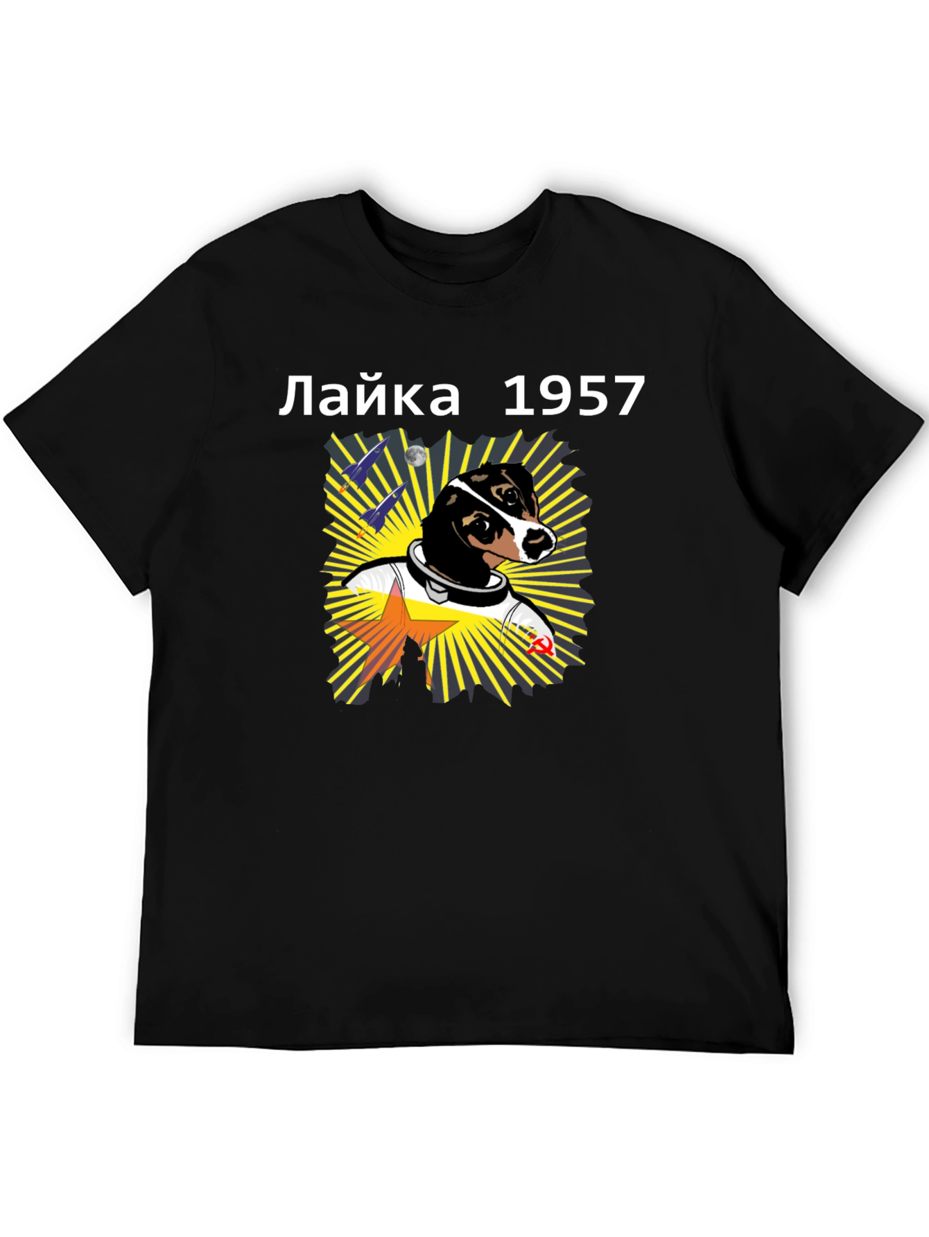 Laika 1957 Space Dog T-Shirt