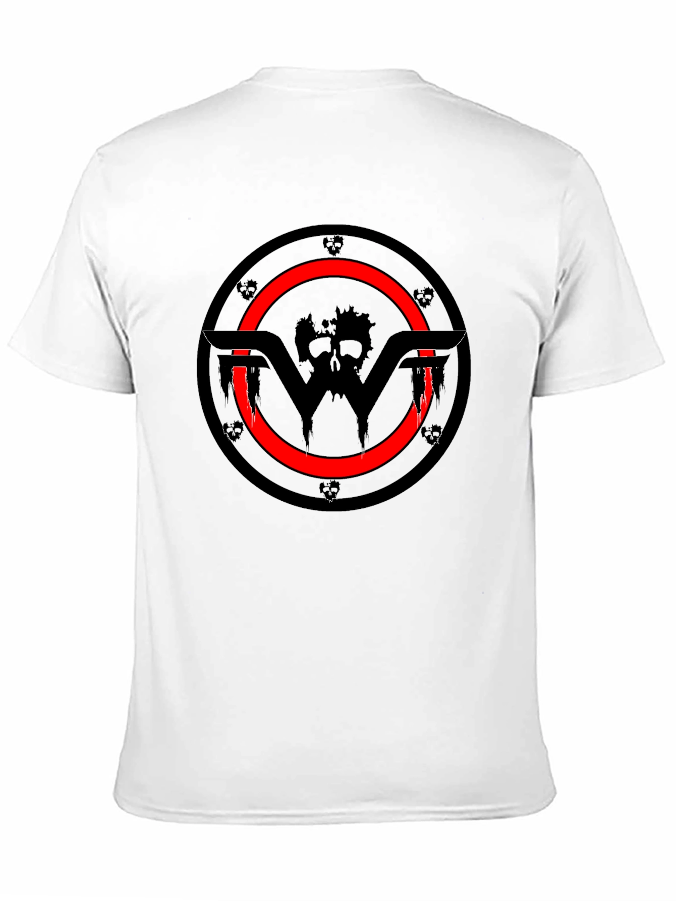 Skull Ring Black Graphic Tee