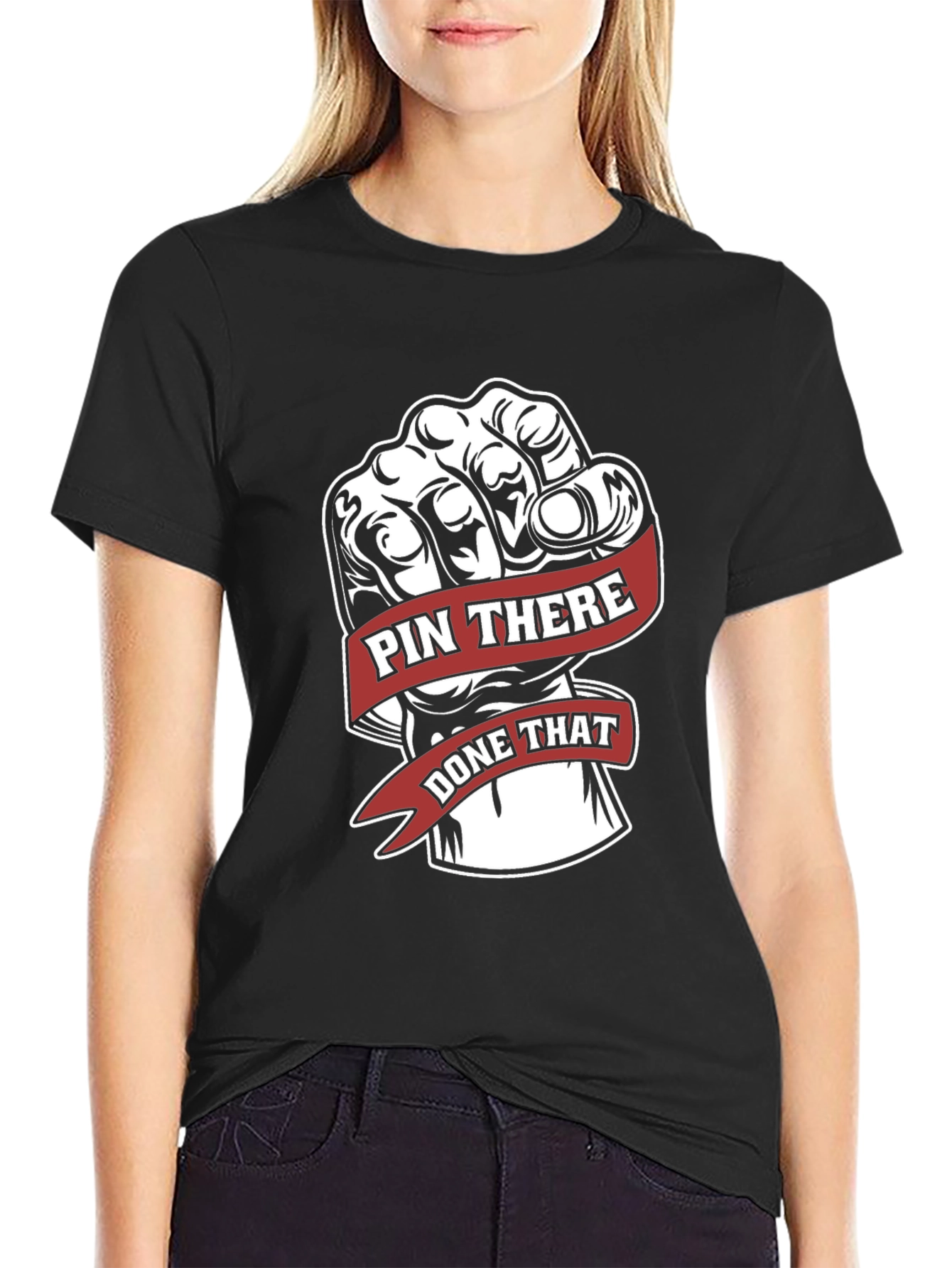 Pin There Done That Graphic T-Shirt