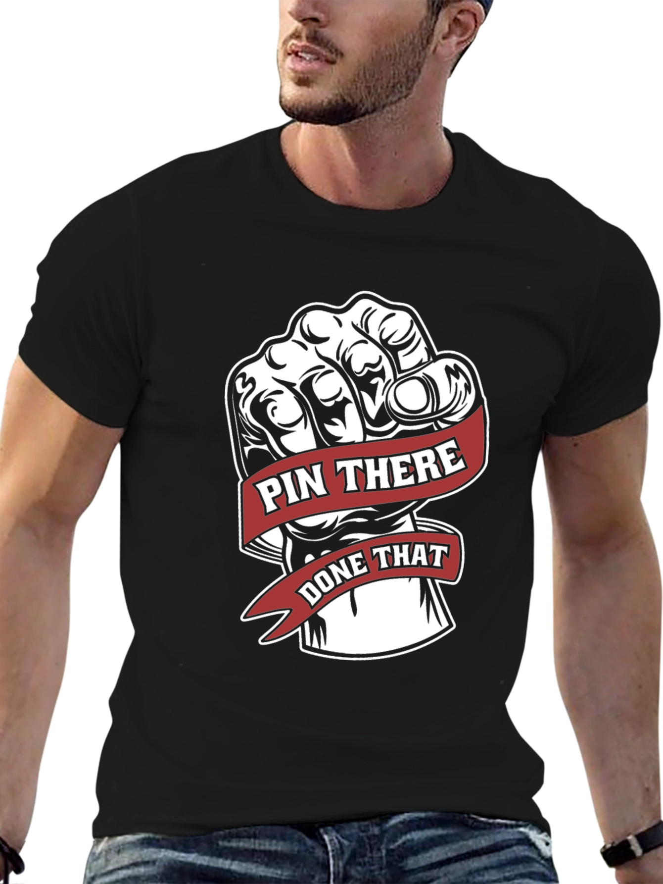 Pin There Done That Graphic T-Shirt