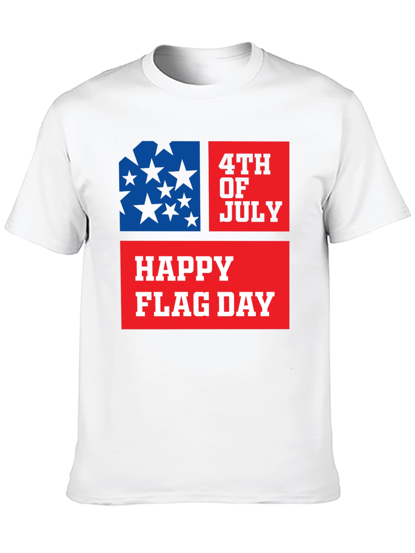 Patriotic USA Flag Graphic T-Shirt
