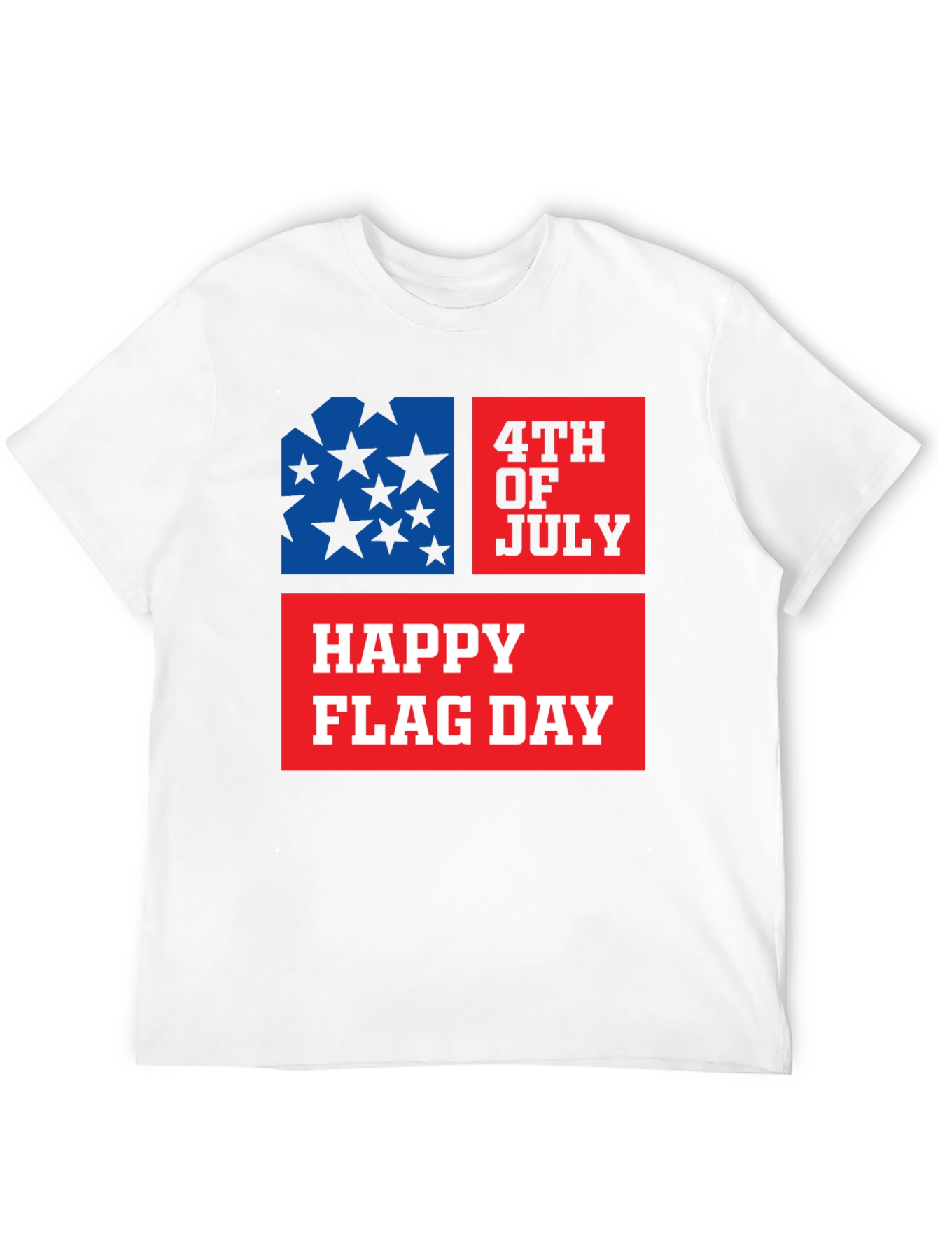 Patriotic USA Flag Graphic T-Shirt