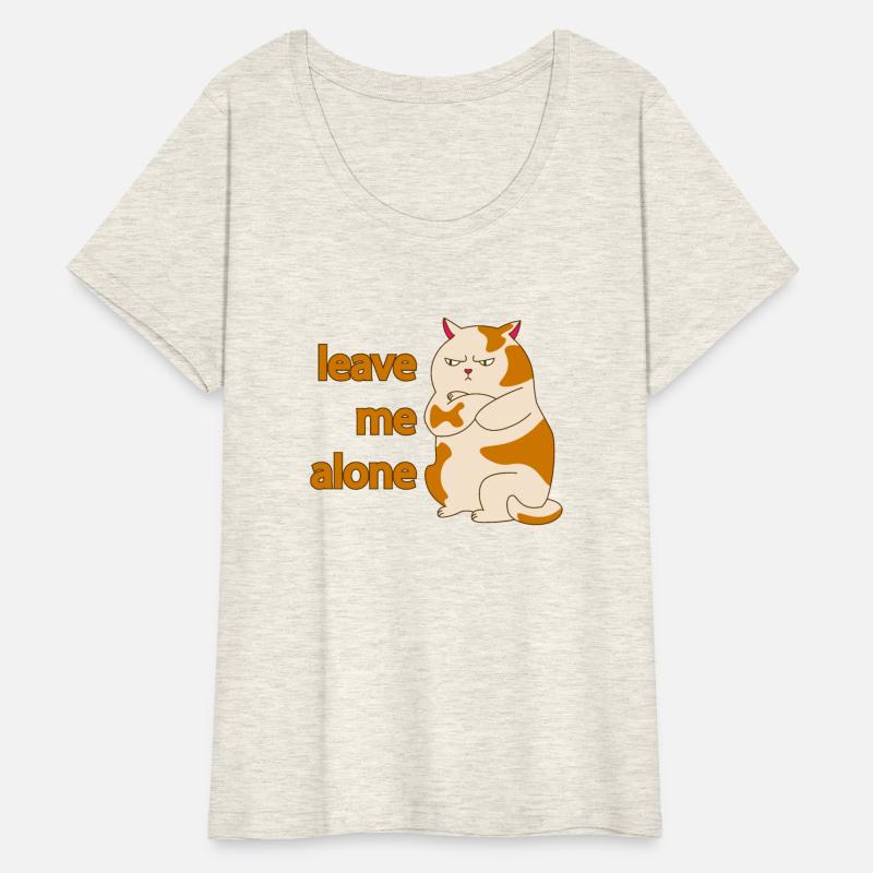 Moody red fat cat says leave me alone