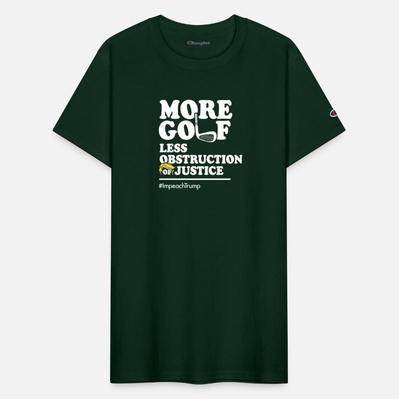 More Golf Less Obstruction of Justice