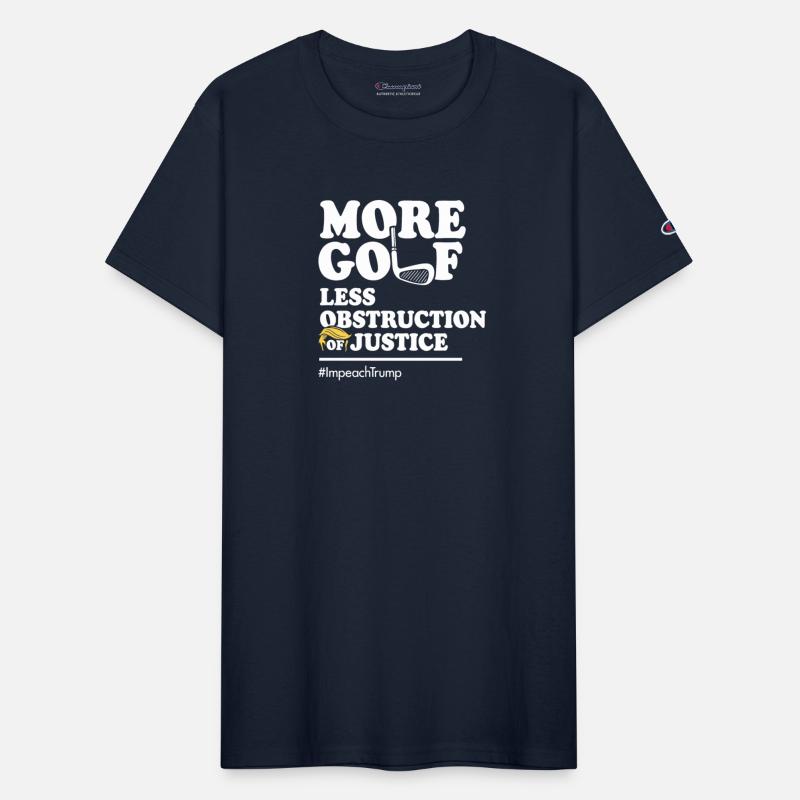 More Golf Less Obstruction of Justice