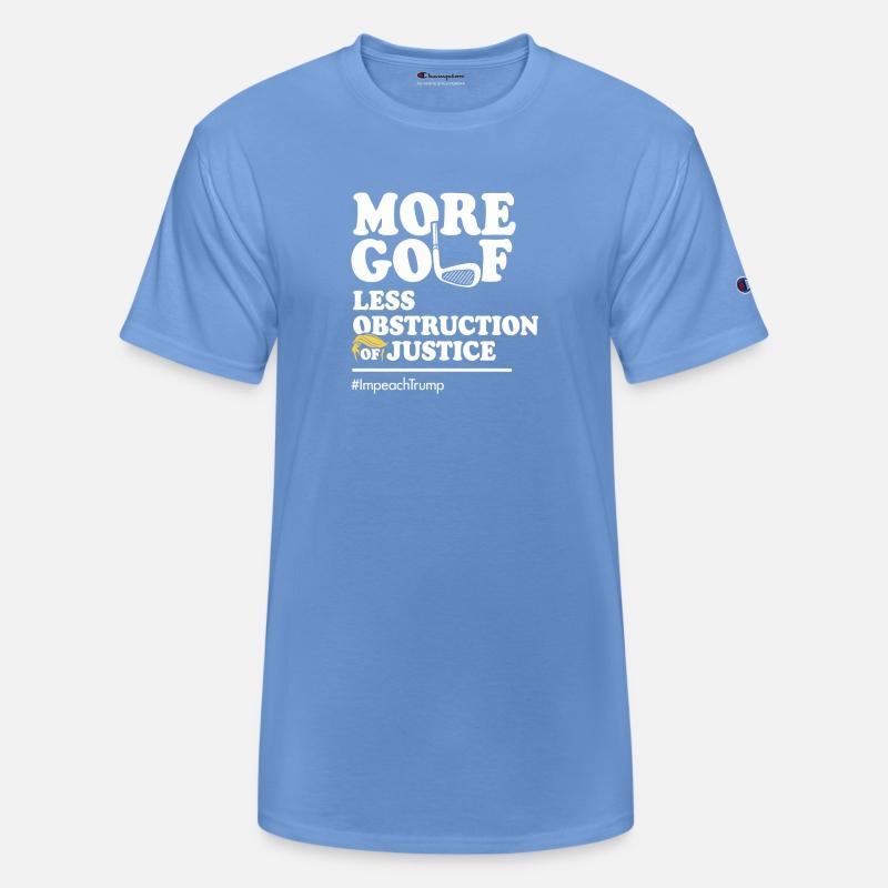 More Golf Less Obstruction of Justice