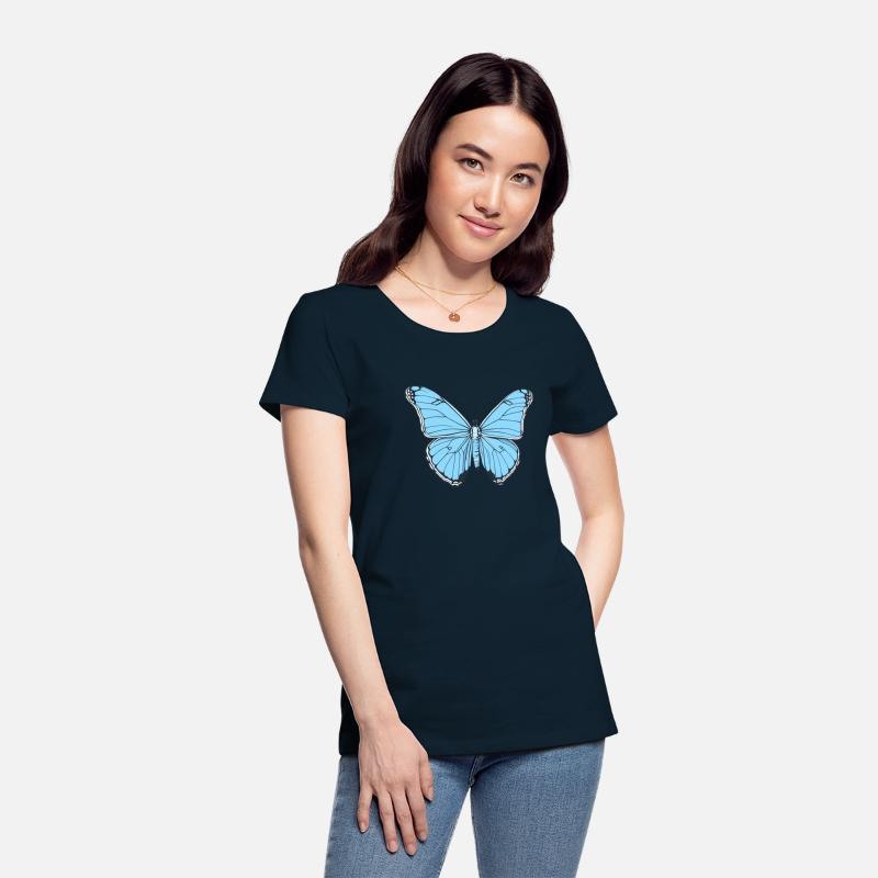 Morpho Butterfly illustration