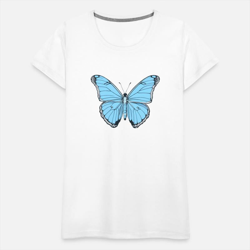 Morpho Butterfly illustration