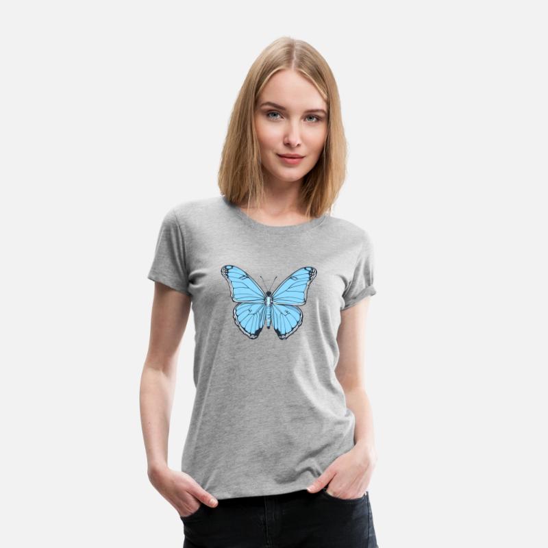 Morpho Butterfly illustration