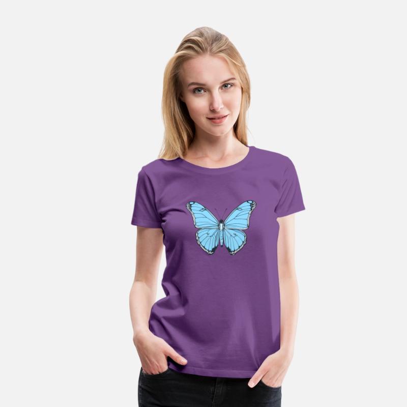 Morpho Butterfly illustration