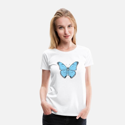 Morpho Butterfly illustration