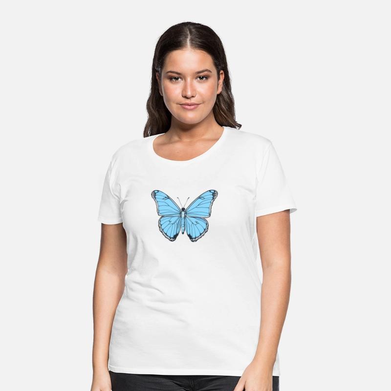 Morpho Butterfly illustration