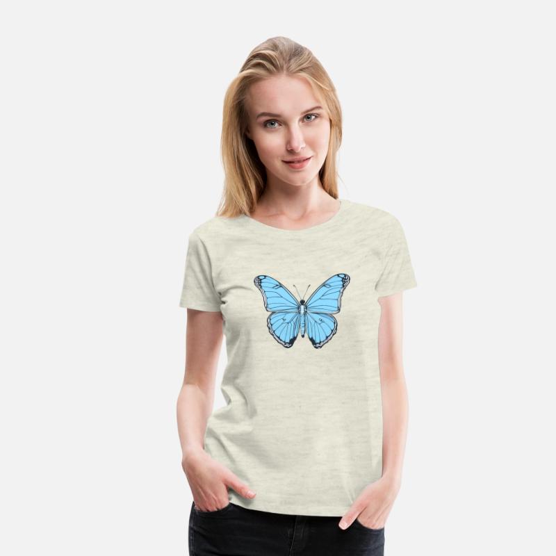 Morpho Butterfly illustration