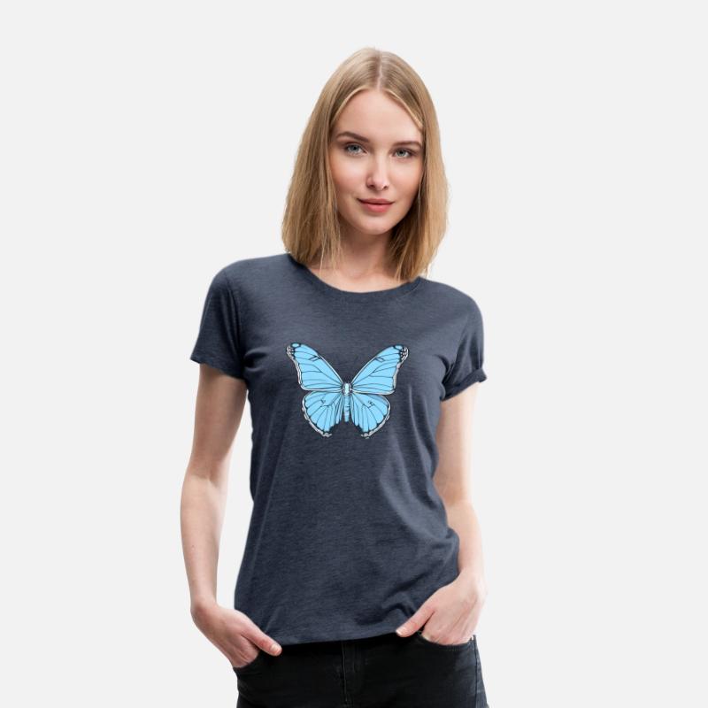 Morpho Butterfly illustration