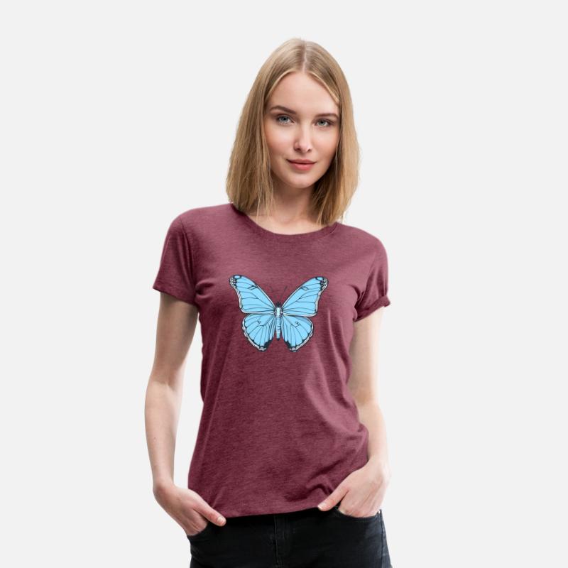 Morpho Butterfly illustration