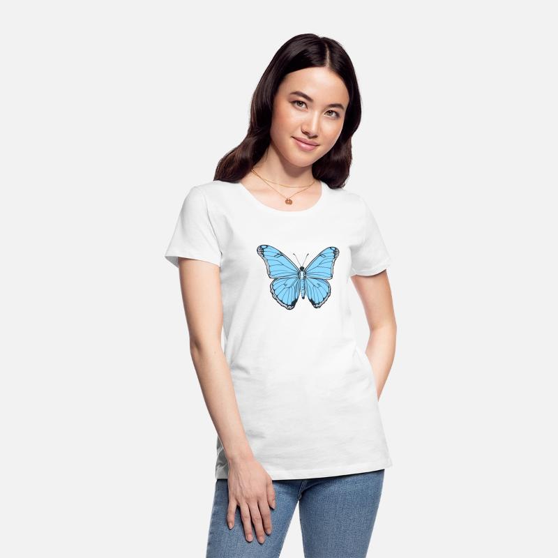 Morpho Butterfly illustration