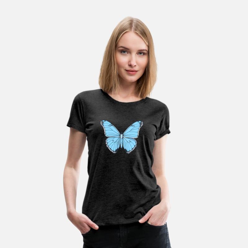 Morpho Butterfly illustration