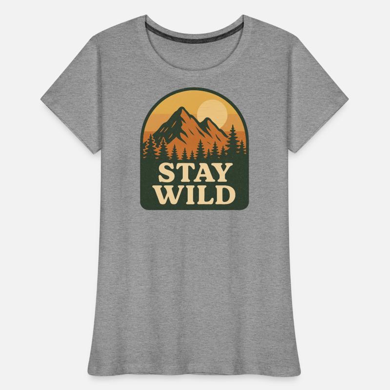 Mountain Sunset Stay Wild Design