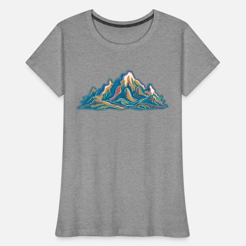 Mountains Dot Art