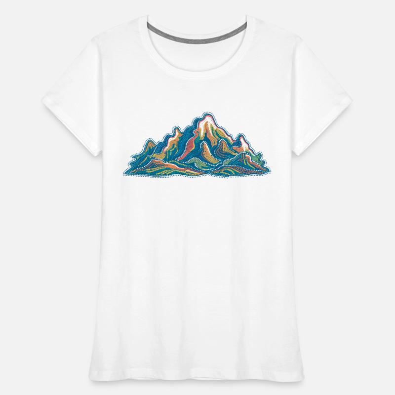 Mountains Dot Art