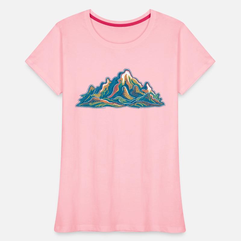 Mountains Dot Art
