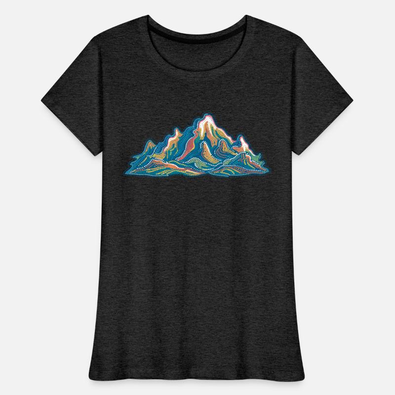 Mountains Dot Art