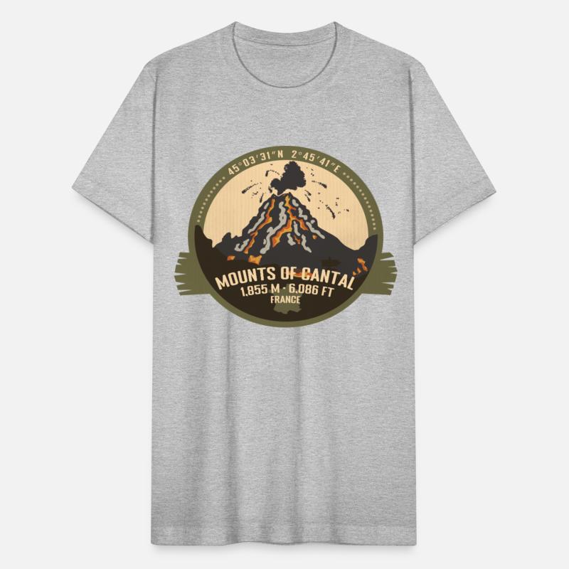 Mounts of Cantal Volcano France Hiking Camping