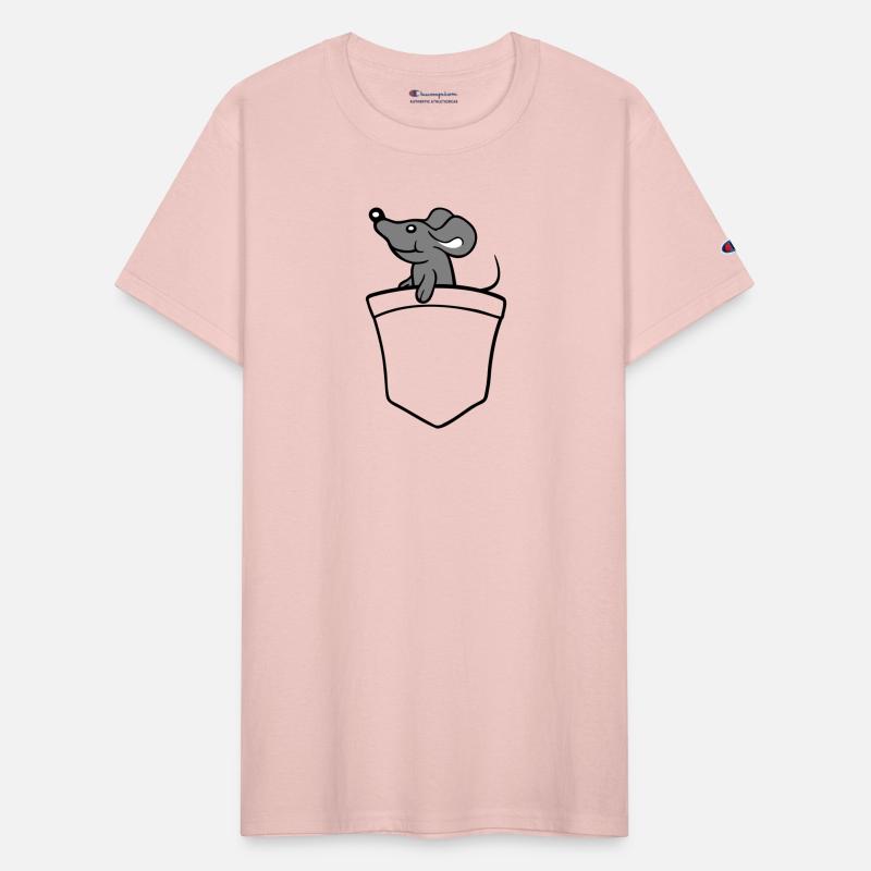 Mouse Little Shirt Pocket Bag On The Go Sweet Cute