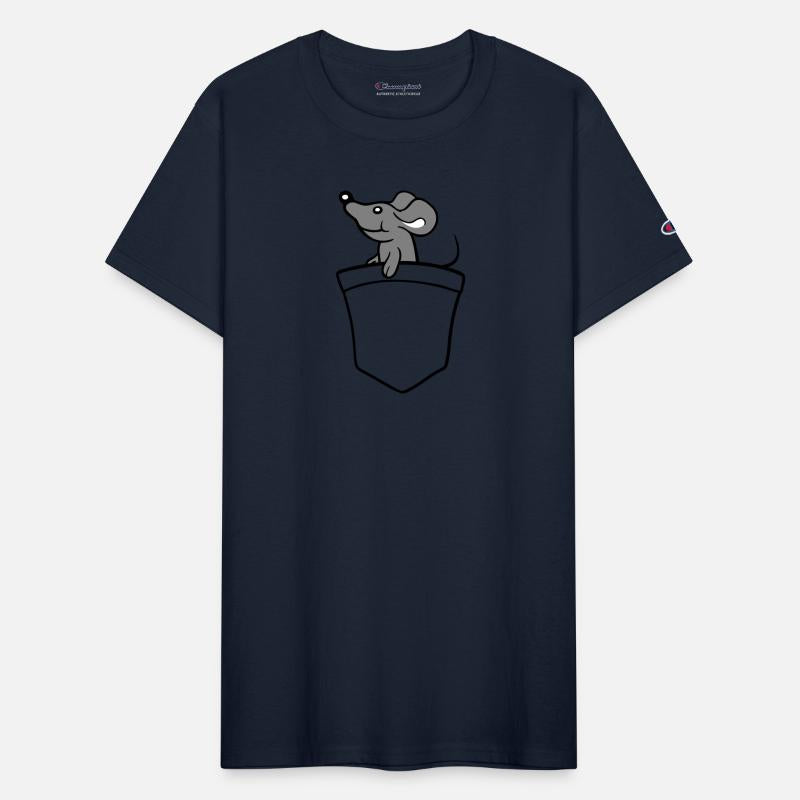 Mouse Little Shirt Pocket Bag On The Go Sweet Cute