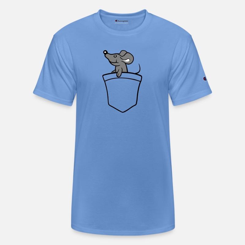 Mouse Little Shirt Pocket Bag On The Go Sweet Cute