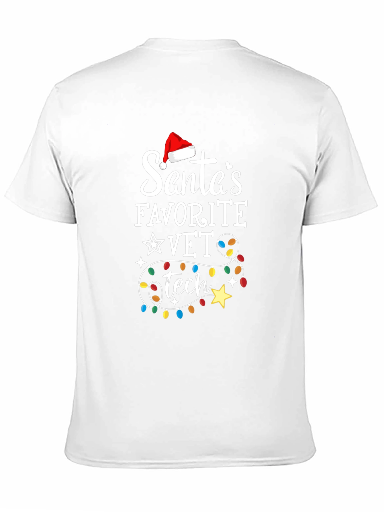 Santas Favorite Vet Tech Christmas T-Shirt