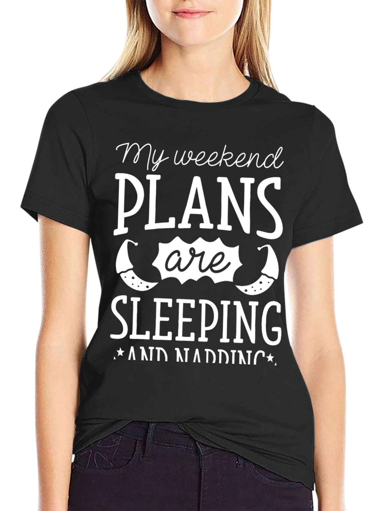 Weekend Plans Sleeping T-Shirt