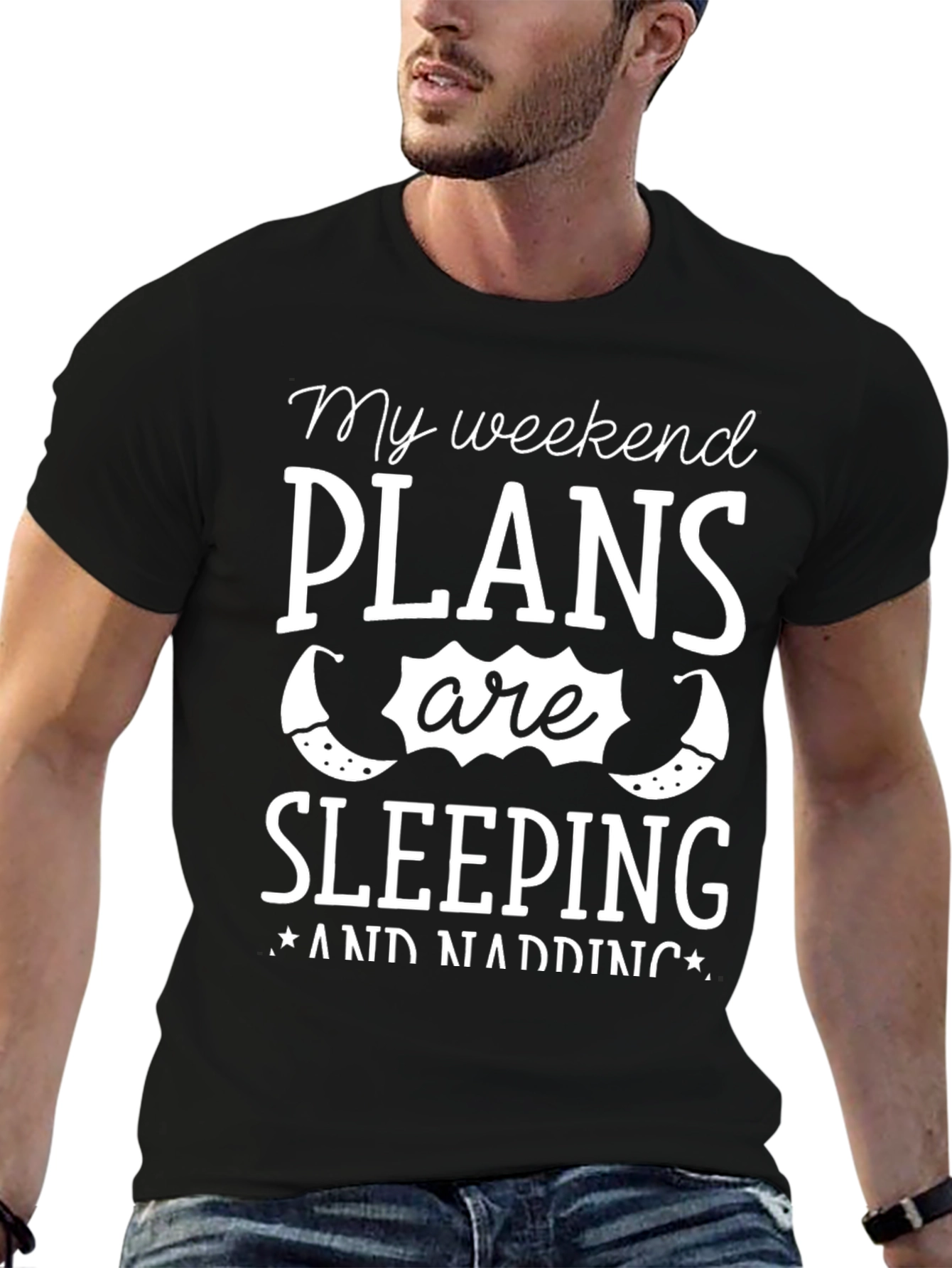 Weekend Plans Sleeping T-Shirt