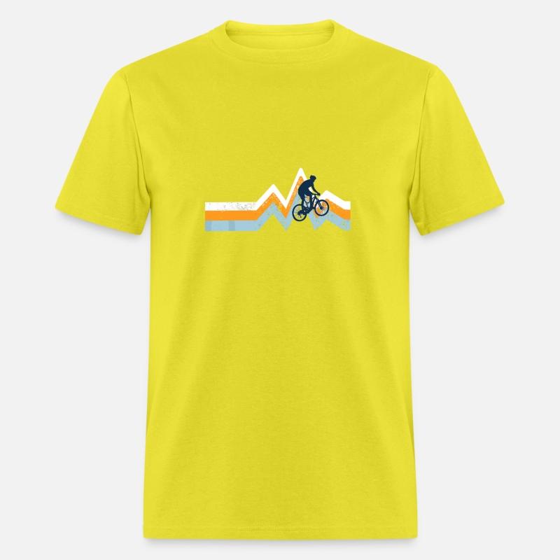 MTN Bike-Classic Mountain Bike Retro Colors Blue