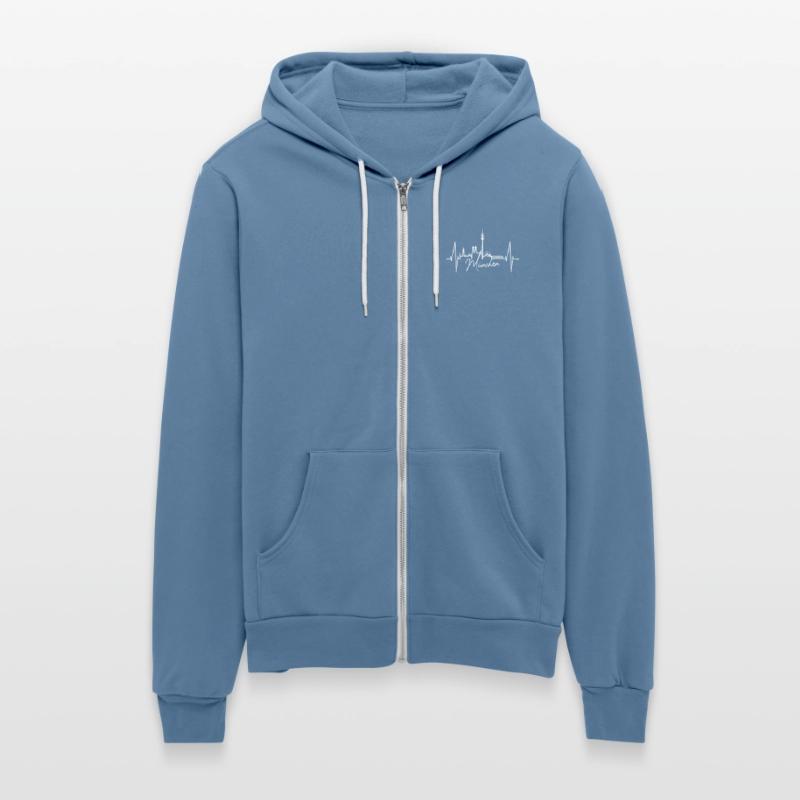 Munich Skyline Heartbeat Bavarian Oktoberfest Gift