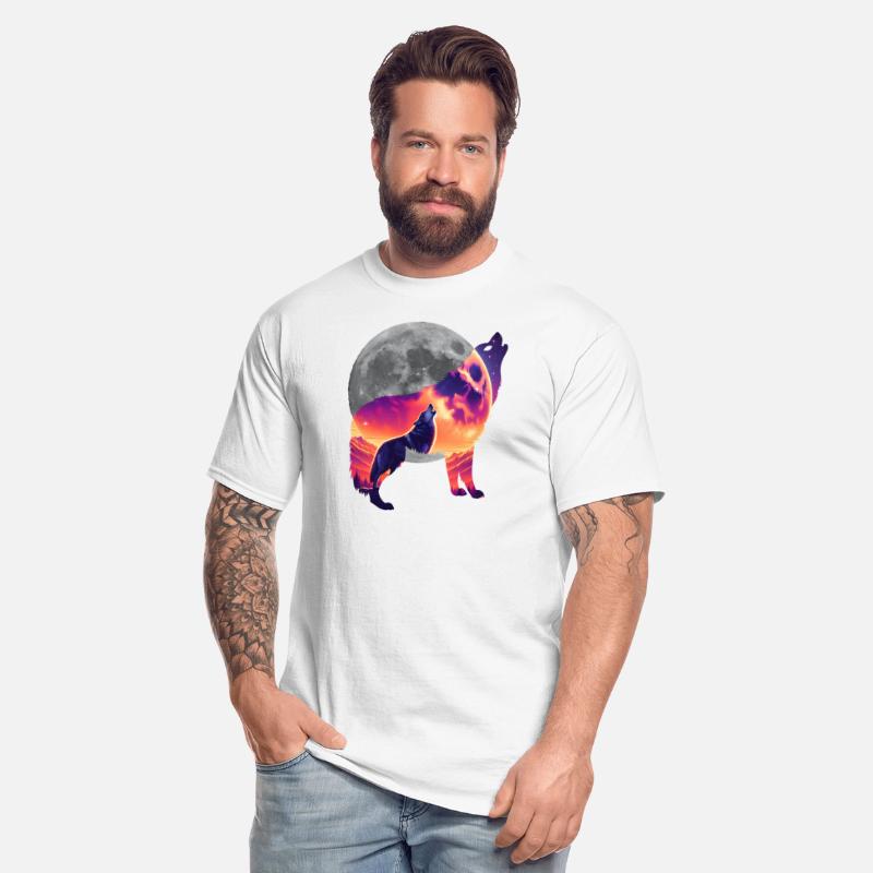 Mystic Wolf and The Moon