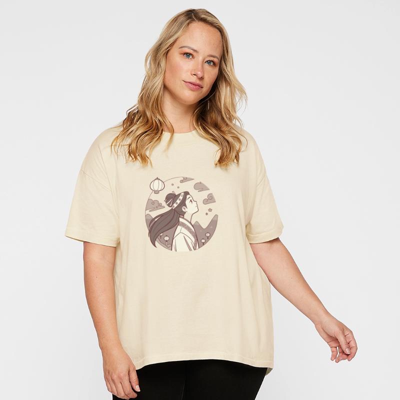 Mystical Maiden Under the Lanterns Anime Fantasy🌸