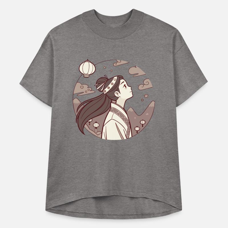 Mystical Maiden Under the Lanterns Anime Fantasy🌸