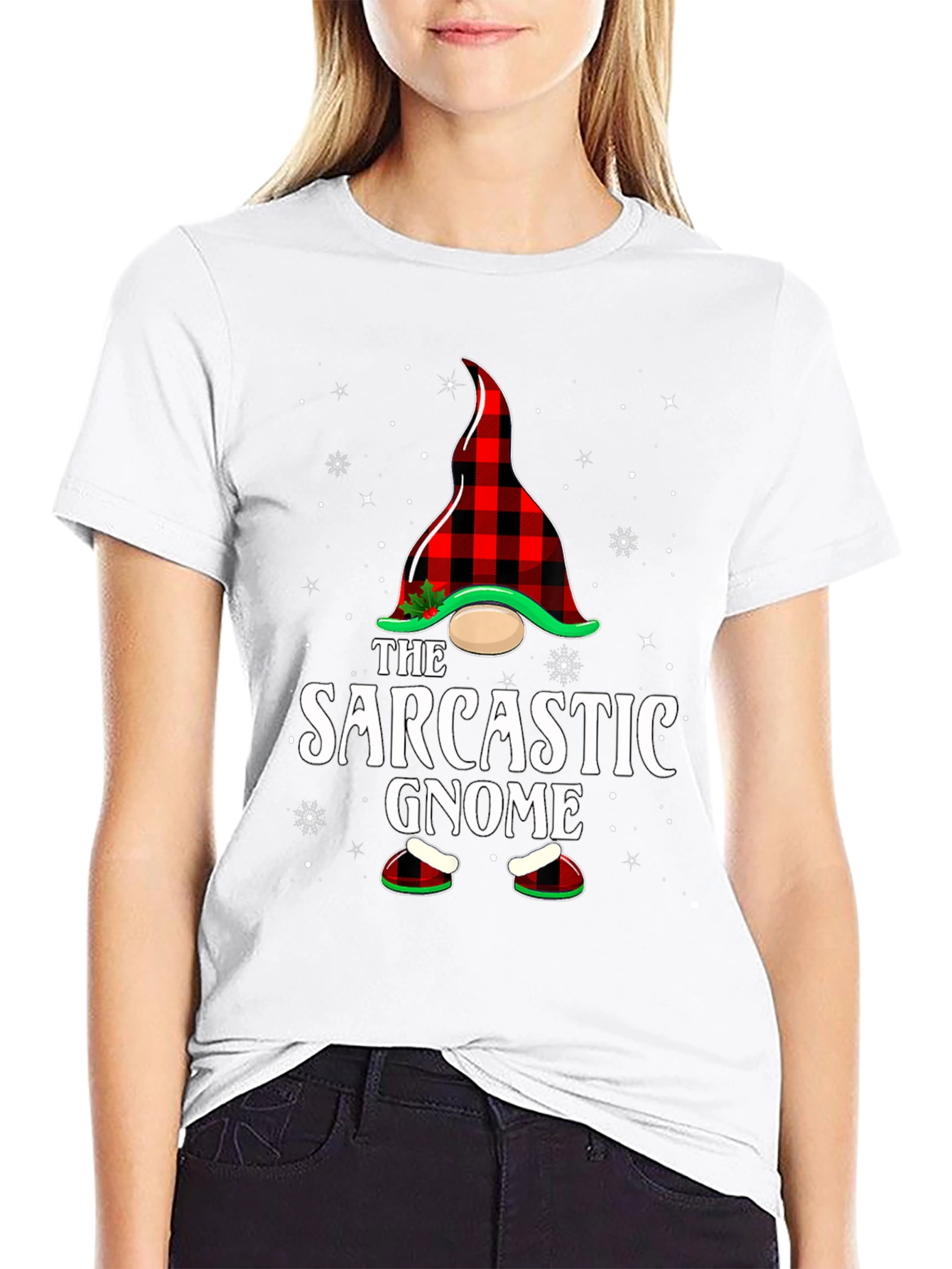 The Sarcastic Gnome Christmas T-Shirt