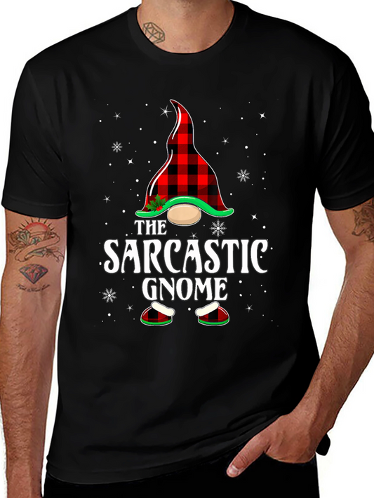 The Sarcastic Gnome Christmas T-Shirt