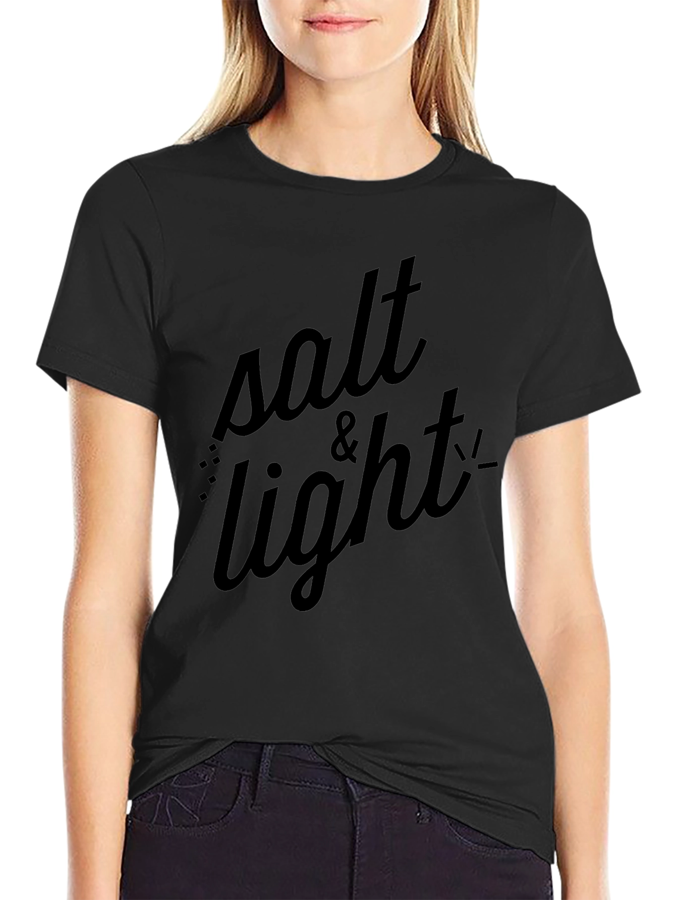 Salt & Light Graphic Tee - Stylish Christian T-Shirt